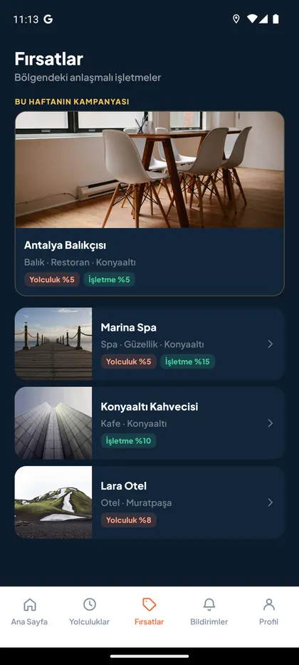 Fırsatlar