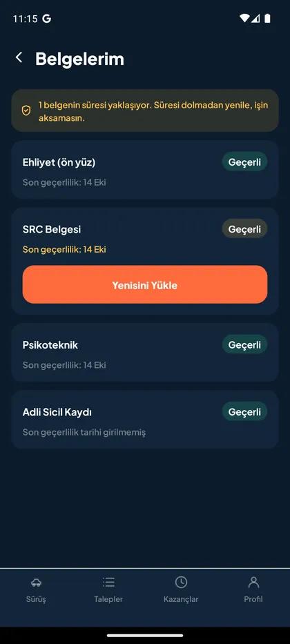 Belgelerim